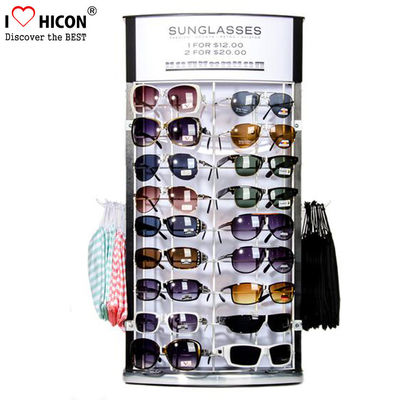 China Kundenspezifisches 2wegsonnenbrille-Einkommen, hölzerne Sonnenbrille-Anzeige für Einzelhandelsgeschäft fournisseur